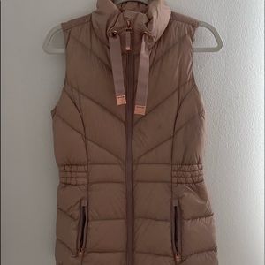 Athlete Rose Gold Puffer Vest